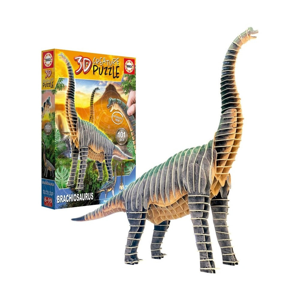 Puzzle - 3D - Creature - Brachiosaurus
