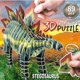 Puzzle - 3D - Creature - Stegosaurus