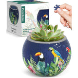 Puzzle - 3D - Flowerpot - Bird Of Paradise