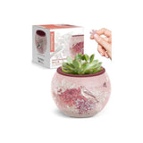 Puzzle - 3D - Flowerpot - Birds & Flowers
