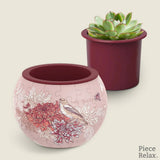 Puzzle - 3D - Flowerpot - Birds & Flowers