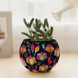 Puzzle - 3D - Flowerpot - Colorful Poppies