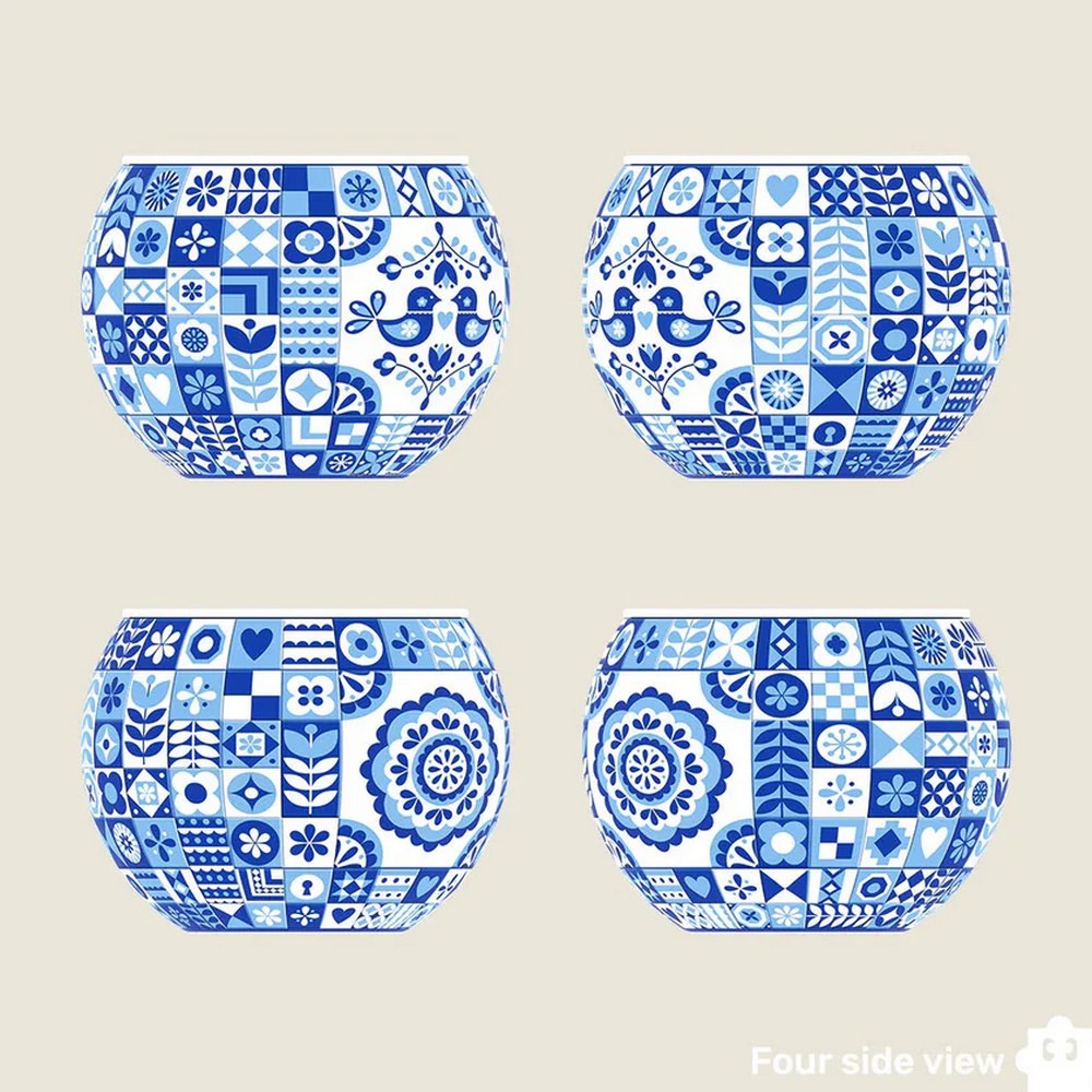 Puzzle - 3D - Flowerpot - Danish Folklore