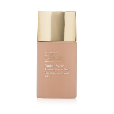 Estee Lauder Double Wear Sheer Long Wear Makeup SPF 20 in #2C3 Fresco, a lightweight foundation for a flawless, natural finish.