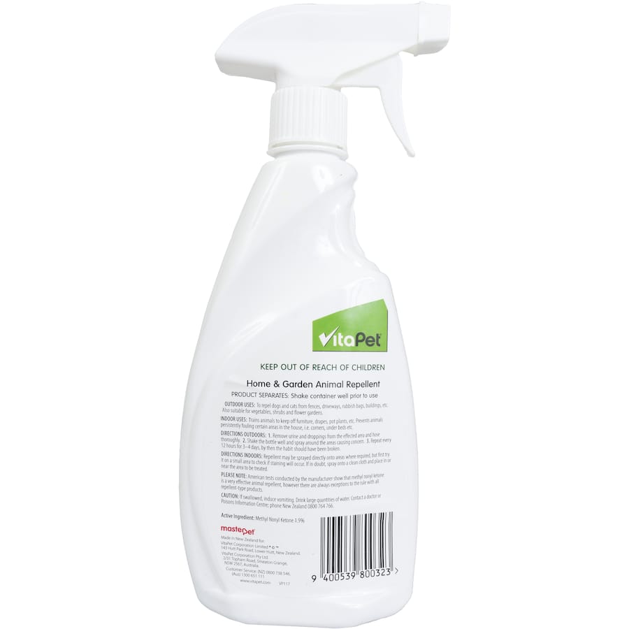 Vitapet Pet Care Home & Garden Animal Repellent Bottle 500mL