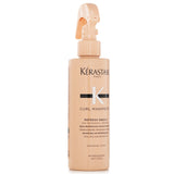 Lightweight curl refreshing spray with Manuka Honey, enhances bounce and shine for defined, hydrated curls between washes.