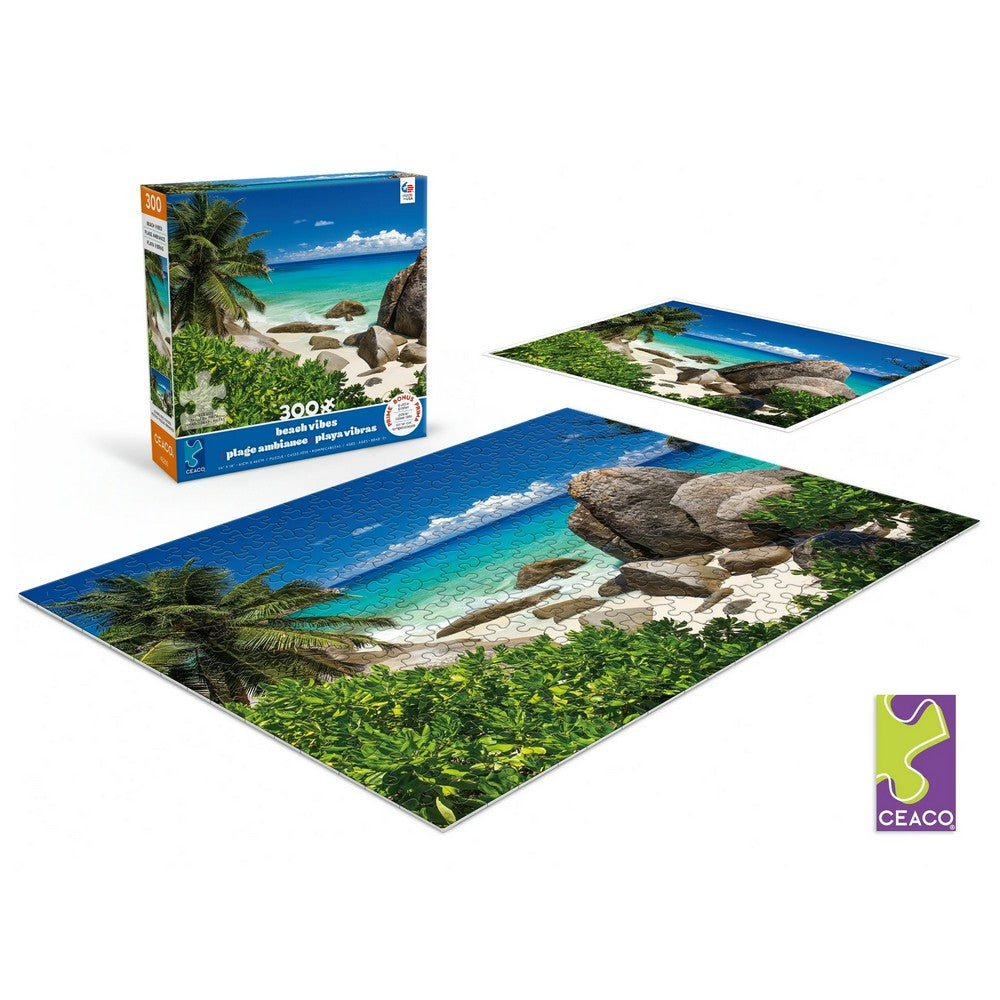 Puzzle - Ceaco - Beach Vibes Seychelles 300Pcxl