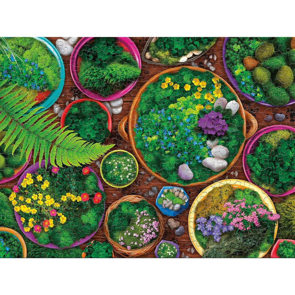 Puzzle - Ceaco - Marvelous Moss Pots 300Pcxl