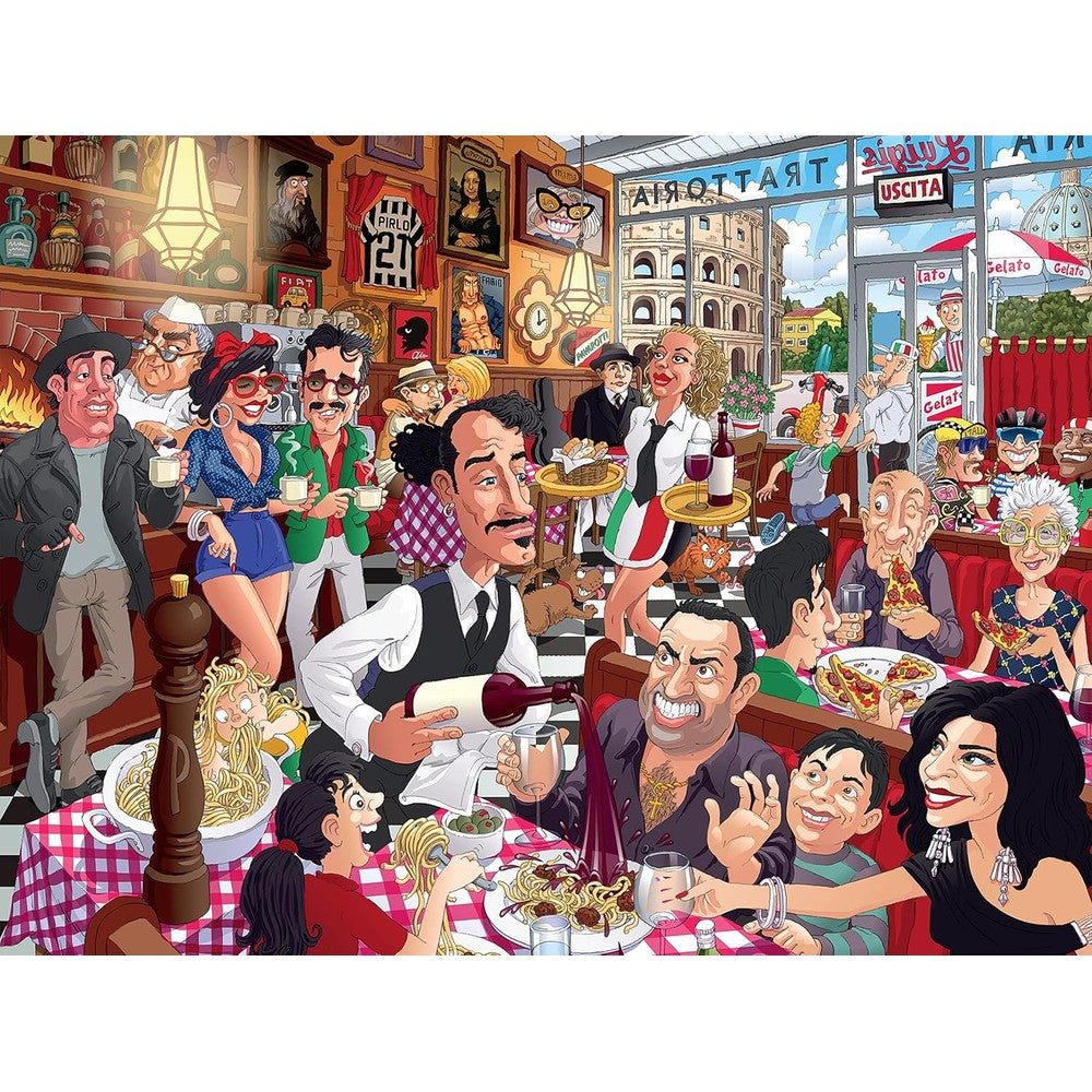 Puzzle - Ceaco - Funny Faces Italy 550Pc