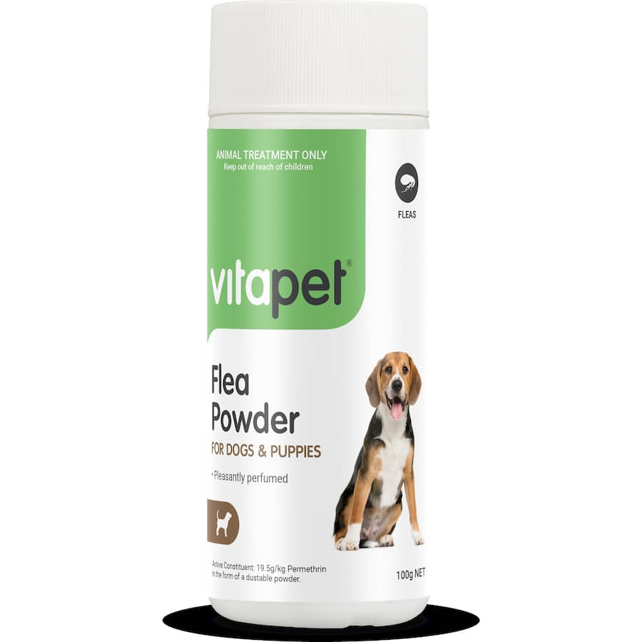 Vitapet Pet Care Dog Flea Powder Bottle 100g