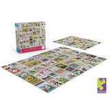 Puzzle - Ceaco - Stamps Flower Stamps 1000Pc