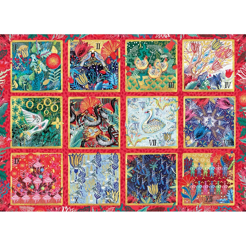 Puzzle - Gibsons - 12 Days Of Christmas 1000Pc