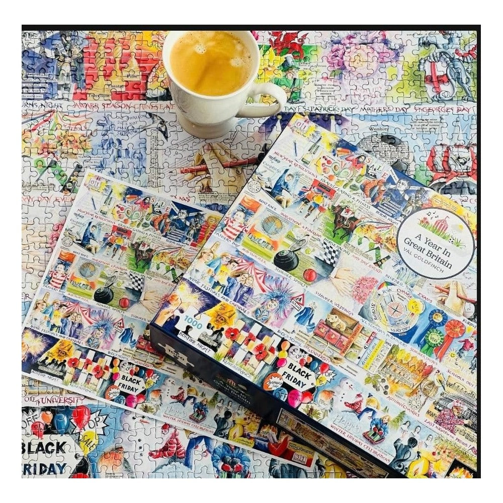 Puzzle - Gibsons - A Year In Great Britain 1000Pc