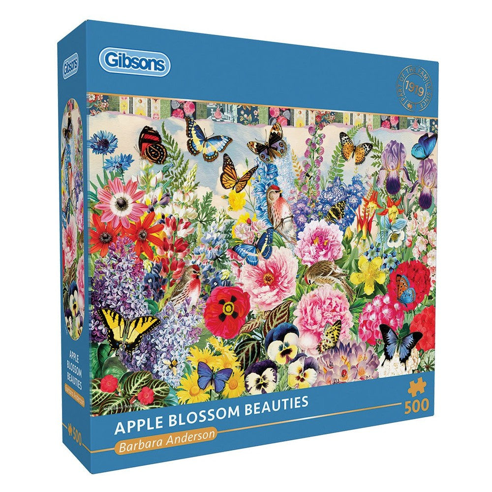 Gibsons - Apple Blossom Beauties 500 Piece - Jigsaw Puzzle