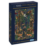 Puzzle - Gibsons - Art File Into The Forest 1000P