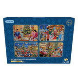 Puzzle - Gibsons - Christmas To Remember 4 X 500P
