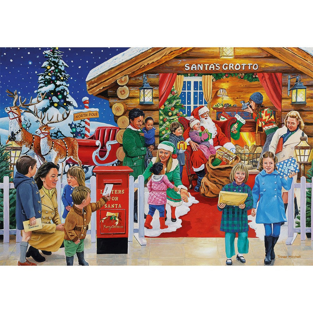 Puzzle - Gibsons - Christmas To Remember 4 X 500P