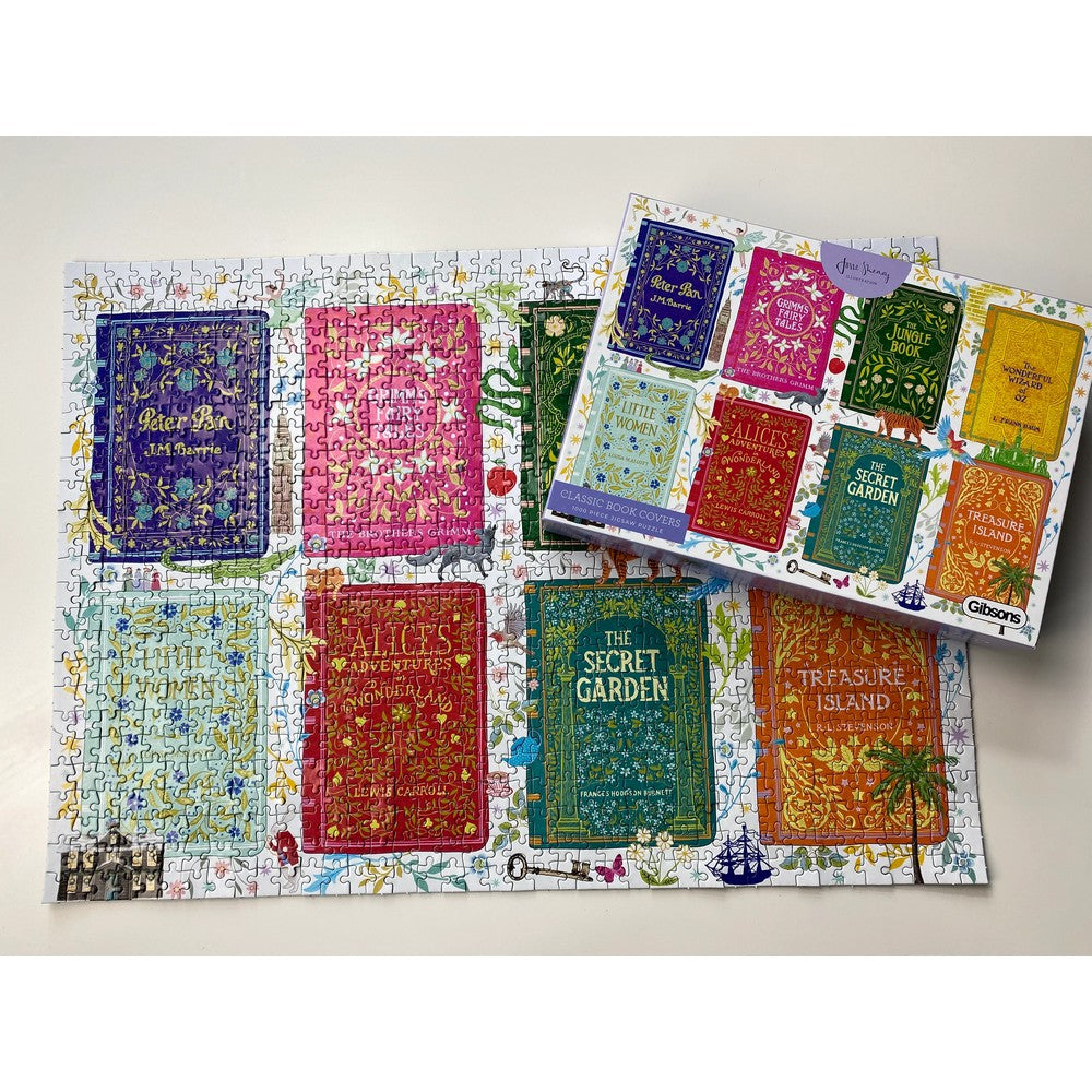 Puzzle - Gibsons - Classic Book Covers 1000Pc