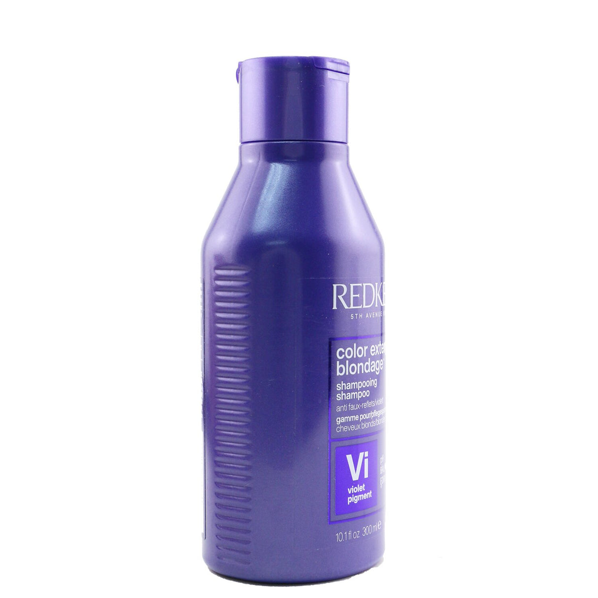 Redken Color Extend Blondage Violet Pigment Shampoo in 300ml, enhances blonde tones and neutralizes brassiness for vibrant hair.