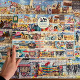 Puzzle - Gibsons - Deckchairs & Donkeys 1000Pc