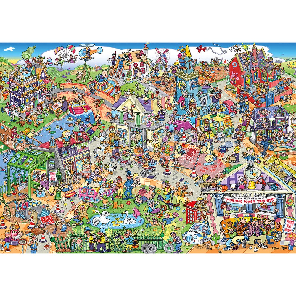 Gibsons - Jokesaws Midsummer Mayhem 1000 - Jigsaw Puzzle