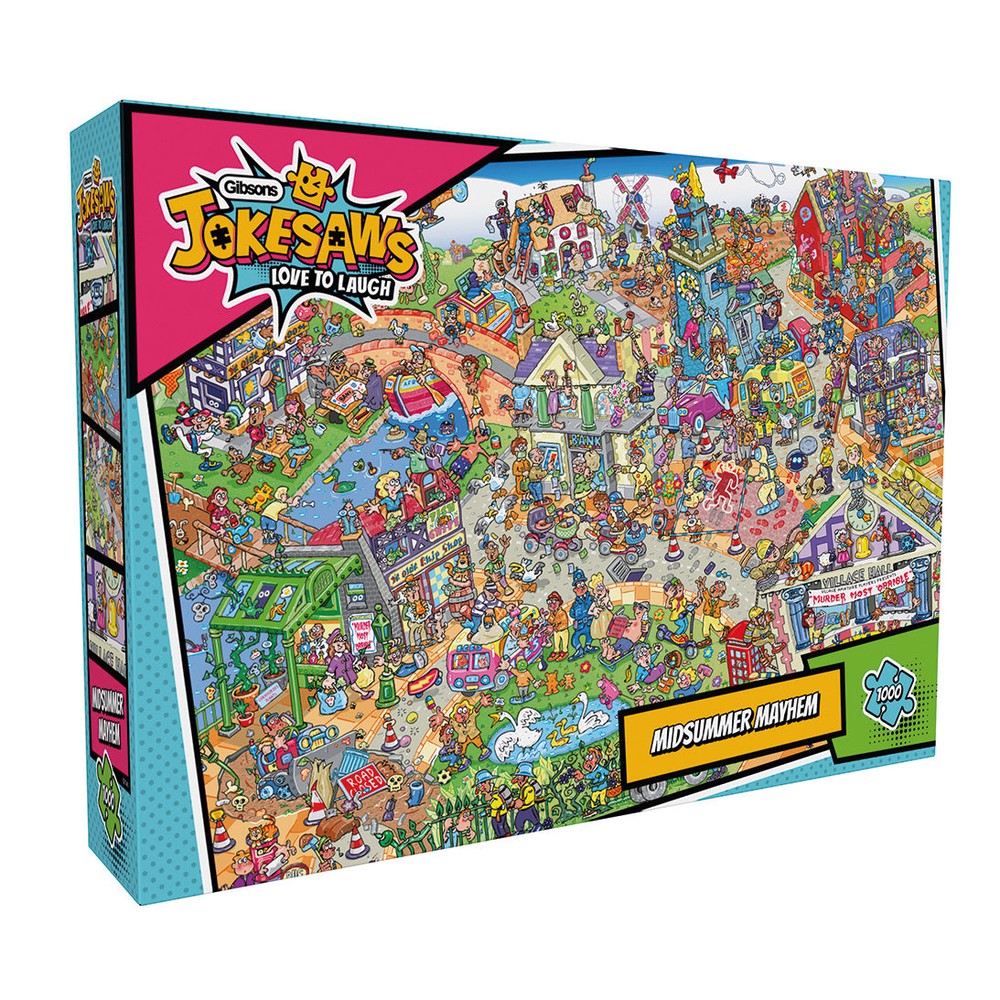 Gibsons - Jokesaws Midsummer Mayhem 1000 - Jigsaw Puzzle