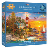 Gibsons - Lighthouse Island 500 Piece - Jigsaw Puzzle