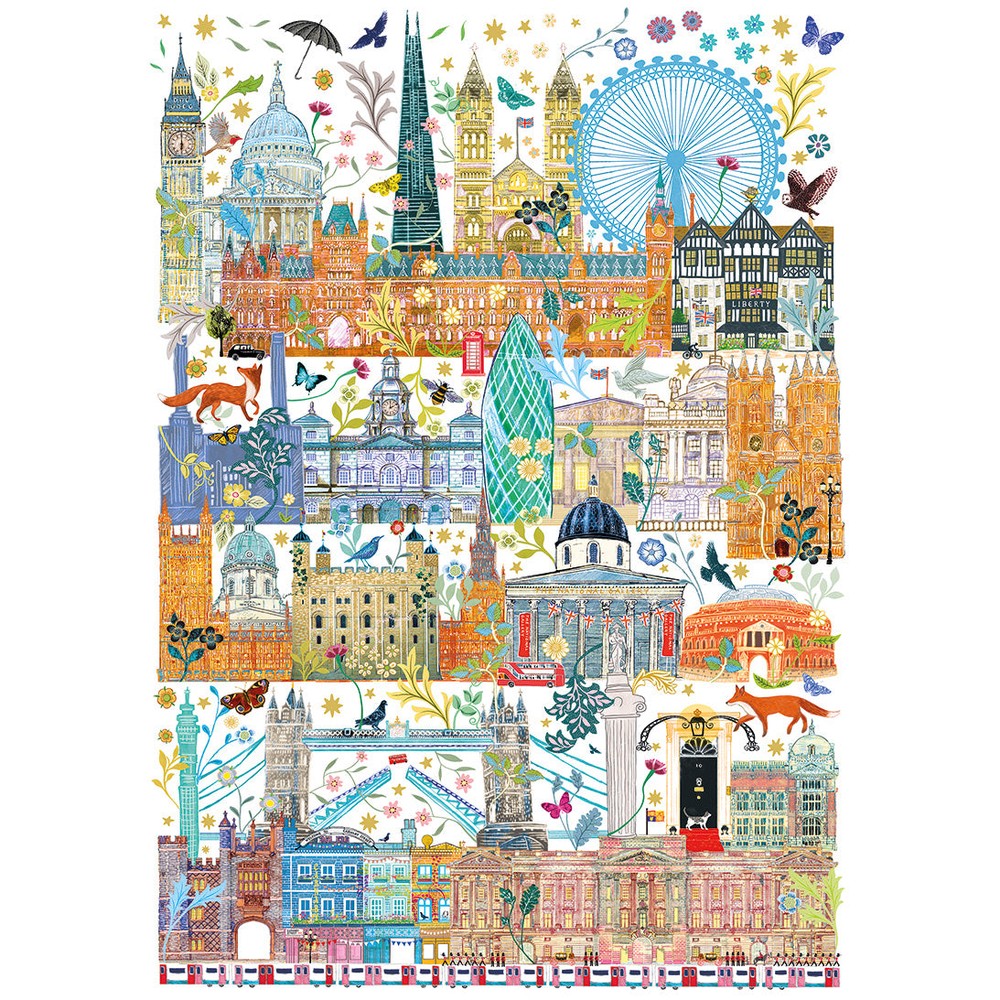 Gibsons - London Skyline 1000 Piece - Jigsaw Puzzle