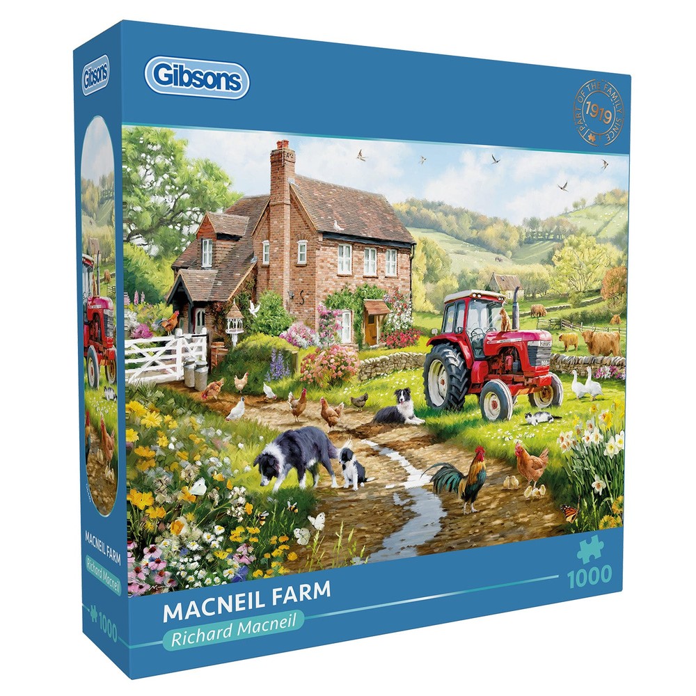 Gibsons - Macneil Farm 1000 Piece - Jigsaw Puzzle