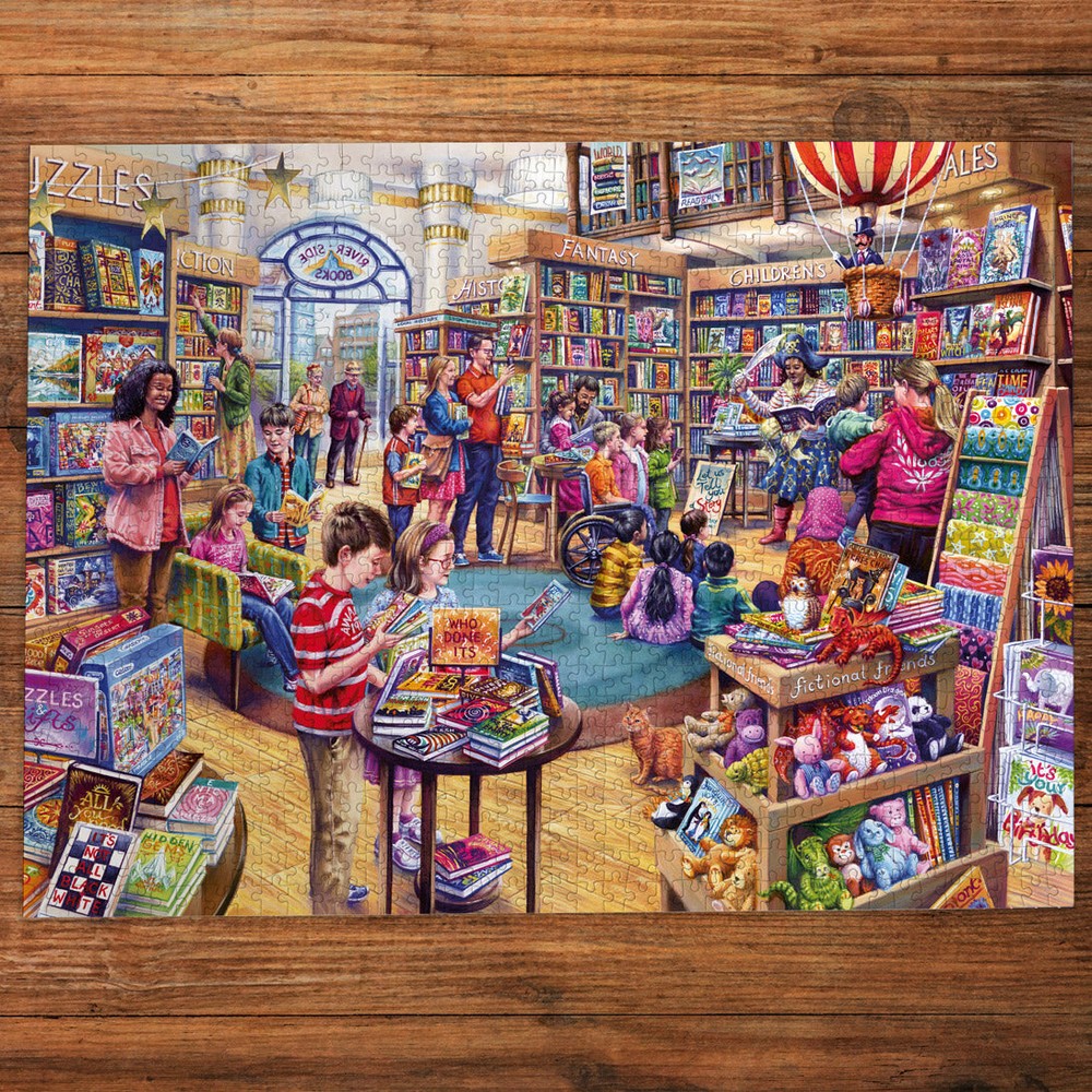 Gibsons - Page Turners 1000 Piece - Jigsaw Puzzle