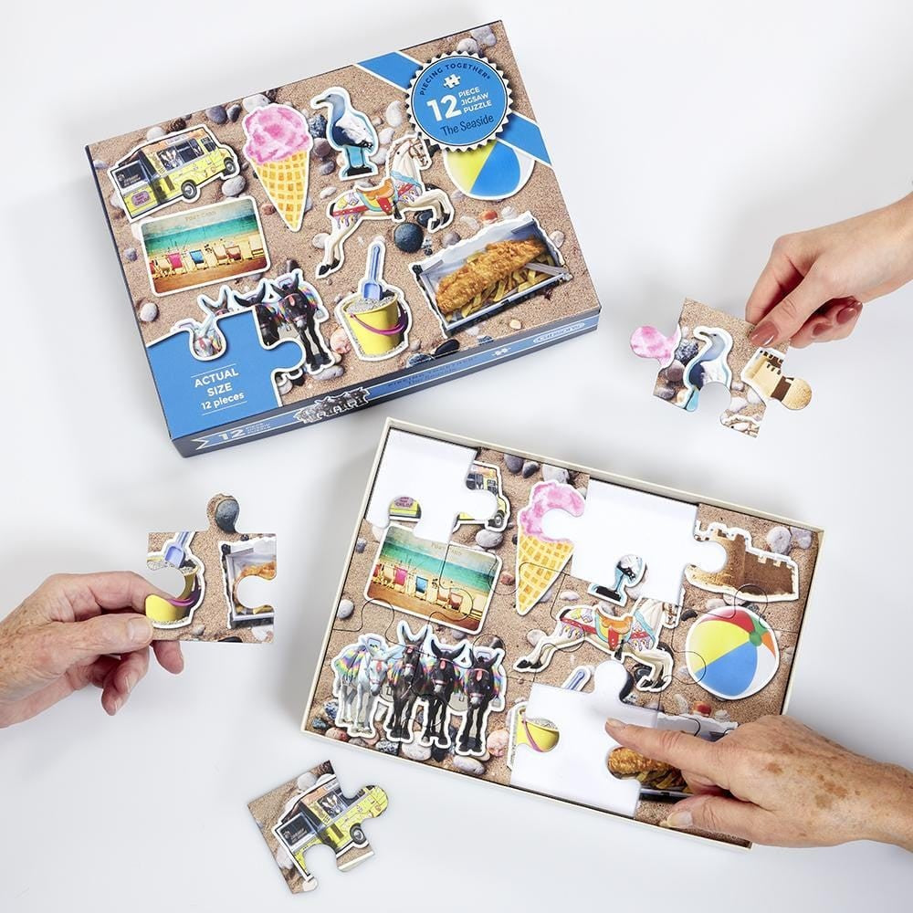 Puzzle - Gibsons - Piecing Together Seaside 12Pc