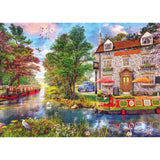 Gibsons - Riverside Inn 1000 Piece - Jigsaw Puzzle