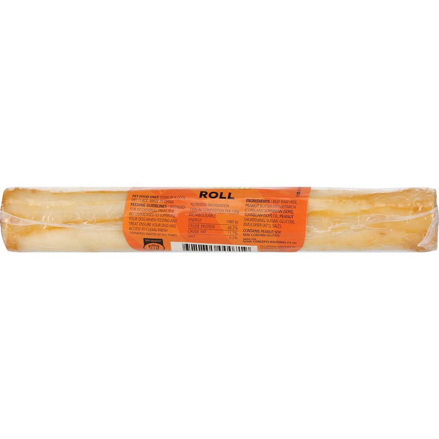 Bow Wow Dog Treats Peamutt Butter Roll