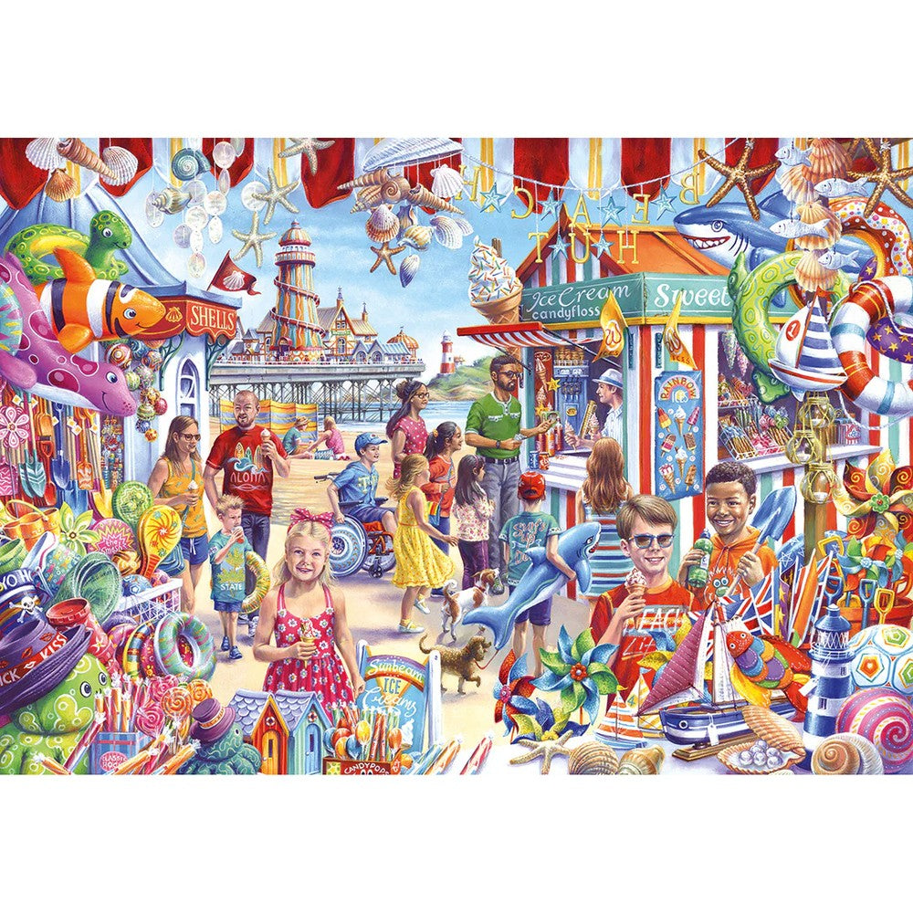 Puzzle - Gibsons - Seaside Souvenirs 250 Xl
