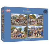 Puzzle - Gibsons - The Evacuees 4 X 500Pc