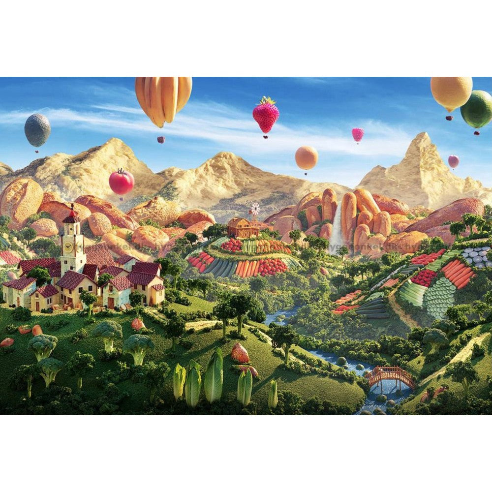 Puzzle - Gibsons - The Land Of Plenty 1000Pc