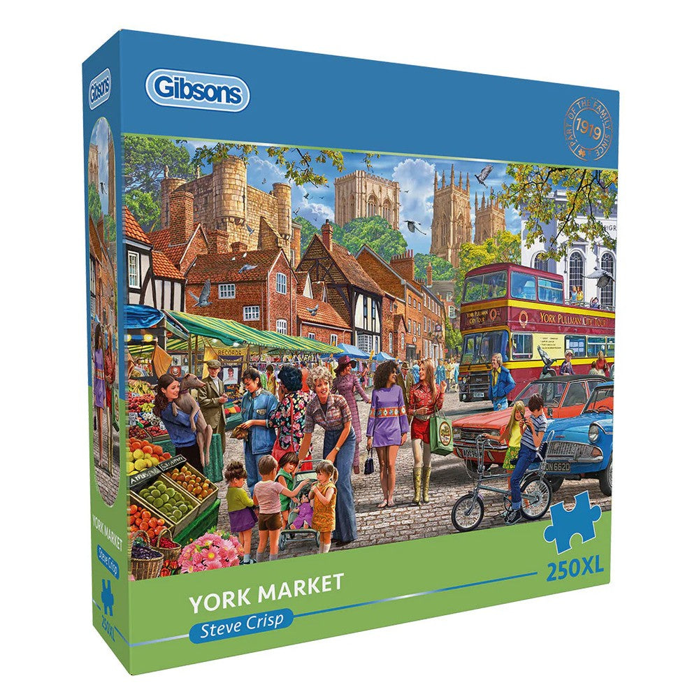 Gibsons - York Market 250 Xl - Jigsaw Puzzle