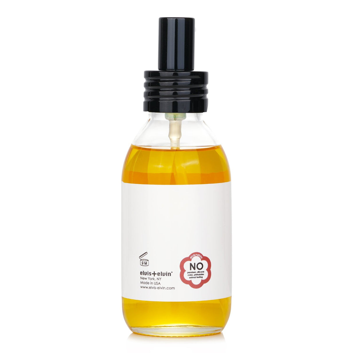 Luxurious Elvis + Elvin Rose Body Oil in 110ml, enriched with Rose Damascena for hydration and a calming scent.