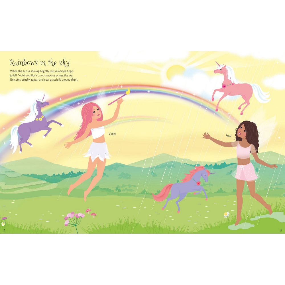 Sticker Dolly Dressing Unicorn