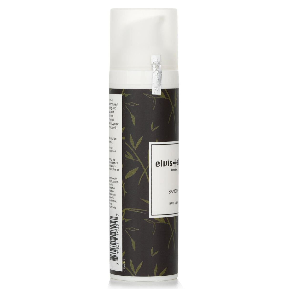 Luxurious 75ml hand cream with Bamboo scent, Hyaluronic Acid, and Tsubaki Seed Oil for deep hydration and repair.