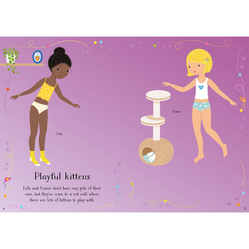 Sticker Dolly Dressing Pets