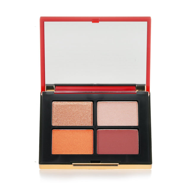 Limited-edition NARS Quad Eyeshadow in #Taj Mahal features 4 luxurious shades for vibrant, high-impact eye looks.