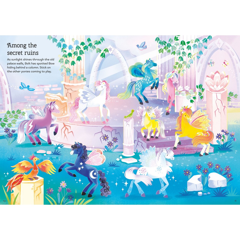 Sparkly Fairy Ponies Sticker