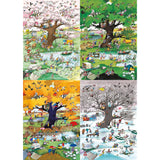 Puzzle - Heye - Blachon; 4 Seasons 2000Pc
