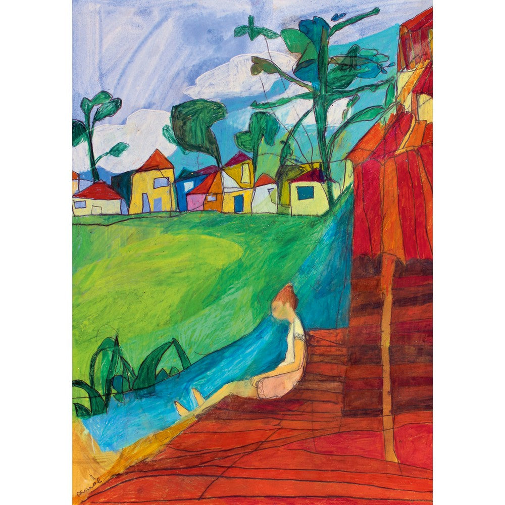 Puzzle - Heye - Daily Life By The River 1000Pc