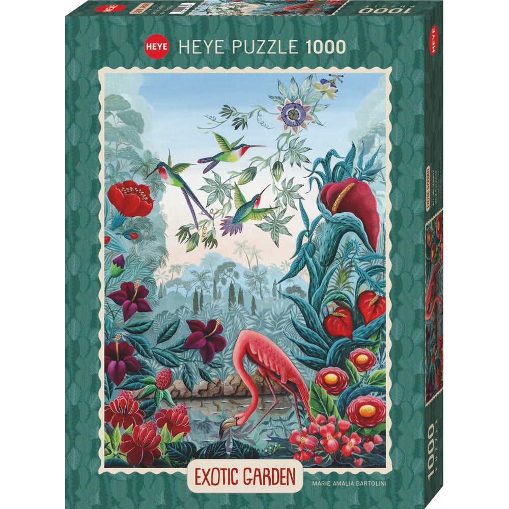 Heye - Exotic Garden; Bird Paradise - Jigsaw Puzzle