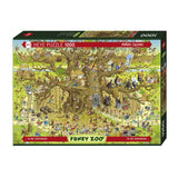 Heye - Funky Zoo; Monkey Habitat 1000 - Jigsaw Puzzle