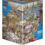 Puzzle - Heye - Triangular Box - Gobel/Knorr Fresh Fish! 2000Pc