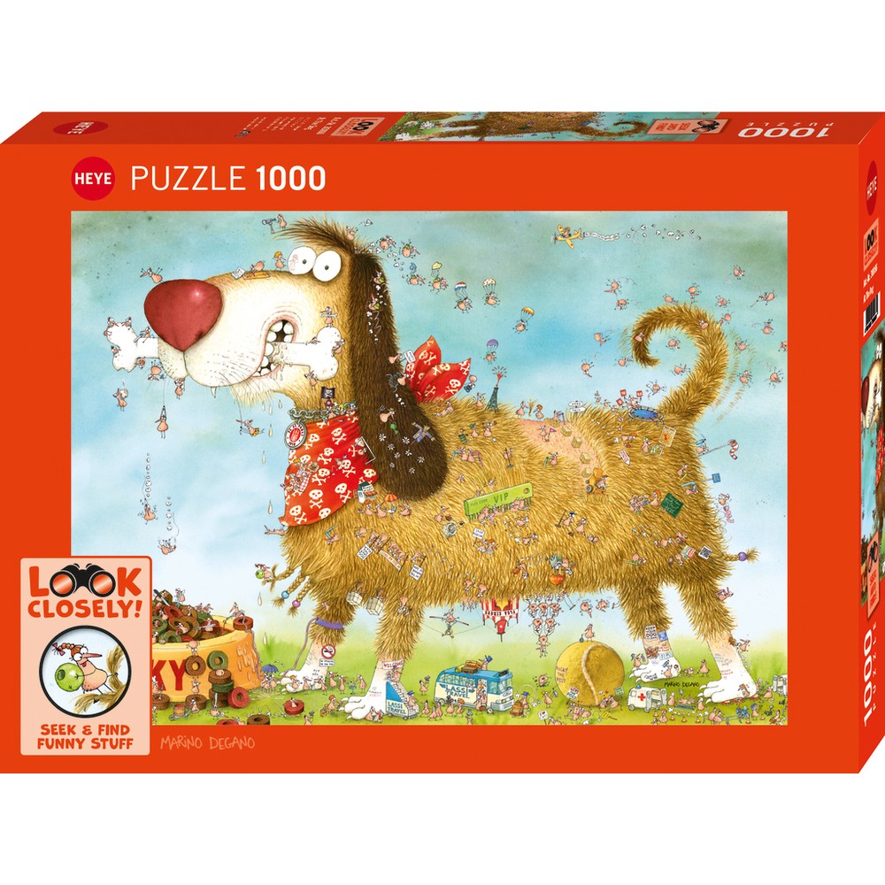 Heye - Look Closely;At The Dog 1000 Piece - Jigsaw Puzzle