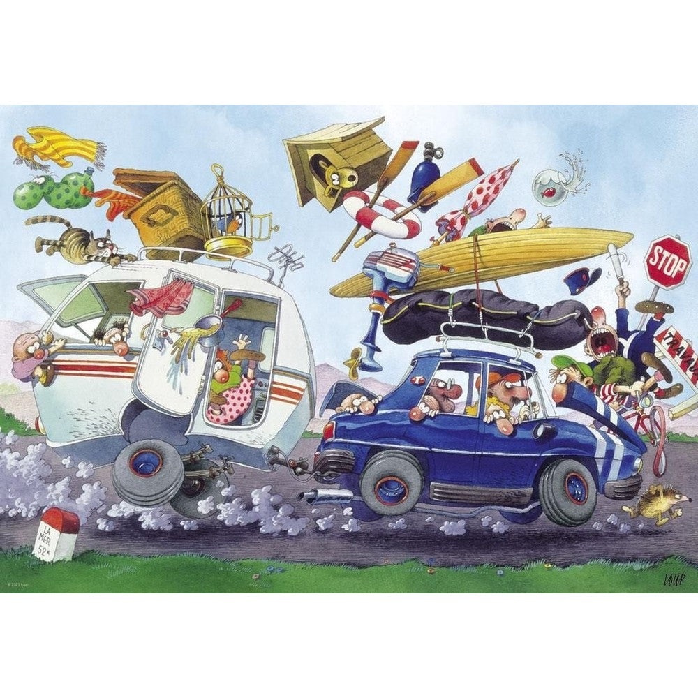 Heye - Loup; Off On Holiday! 500 Piece - Jigsaw Puzzle